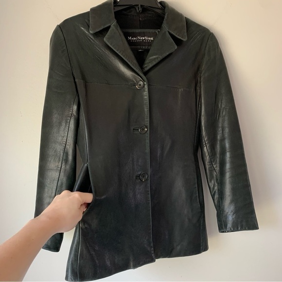 Marc New York by Andrew Marc Black
100% Leather Jacket Small - Picture 2 of 12